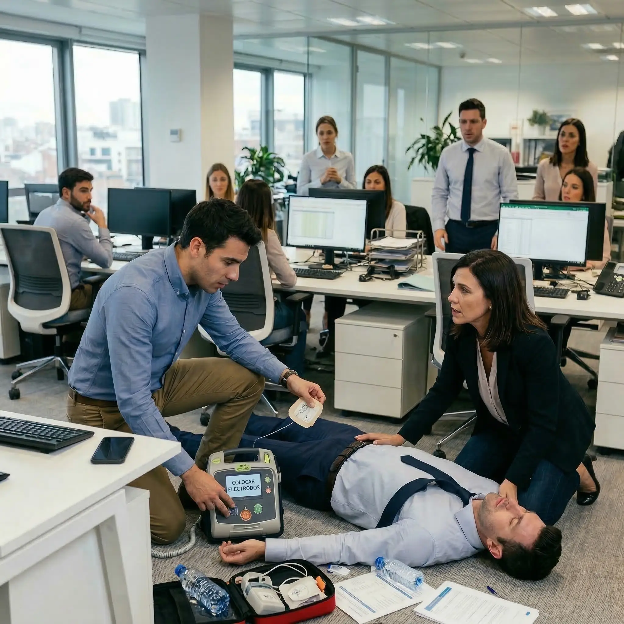 Enciende tu desfibrilador